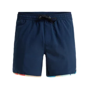 Szorty kąpielowe dla Mężczyzn SURFSILK SCALLOP 16" Czarny - Kąpielówki męskie - miniaturka - grafika 1