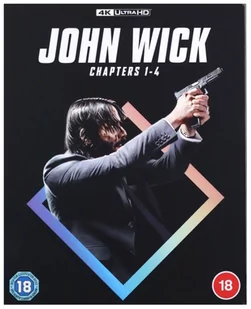 John Wick Quadrilogy (4 Films) - Filmy akcji Blu-Ray - miniaturka - grafika 1