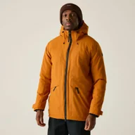 Kurtki i kamizelki sportowe męskie - Regatta Kurtka męska przejściowa ocieplana przeciwdeszczowa Balaton Pomarańczowy, Rozmiar: 5XL - miniaturka - grafika 1