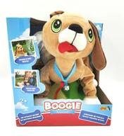 Zabawki interaktywne dla dzieci - Boogie Bugi Rozrabiaka Zabawny Pies na Smyczy Przyjaciel Dziecka - miniaturka - grafika 1