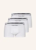 Majtki damskie - Calvin Klein Bokserki Icon Cotton Stretch Low Rise, 3 Szt. weiss - miniaturka - grafika 1