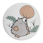 Lampy ścienne - Kinkiet ścienny Hedgy multikolor LED 9W 3000/4000/6500K 800lm do pokoju dziecka wym: 12 x 12 x 4,7 cm tworzywo sztuczne IP20 Rabalux - miniaturka - grafika 1