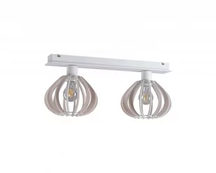 Keter Lighting Nicoleta WH lampa sufitowa 2-punktowa 802 - Lampy sufitowe - miniaturka - grafika 1