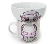 Kubki dla dzieci - Komplet Dziecięcy KOTEK 2 Elementy Kubek+ Miseczka - miniaturka - grafika 1