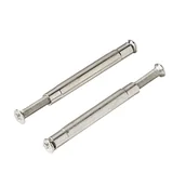 Akcesoria do drzwi - Śruby montażowe przelotowe do klamek na rozecie srebrne - miniaturka - grafika 1