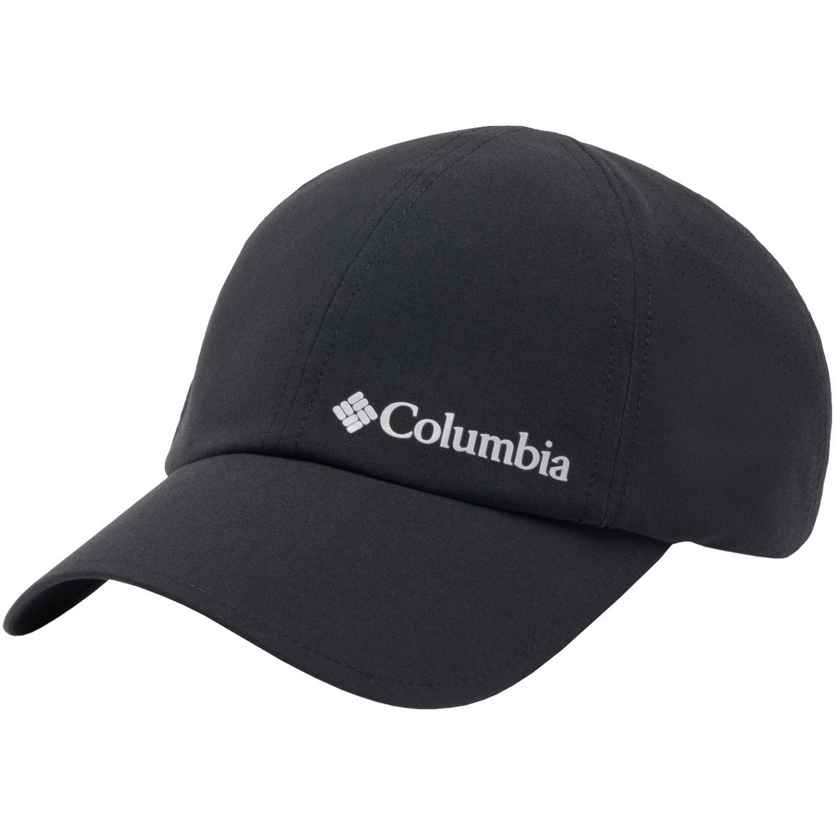 Columbia Silver Ridge IV Ball Cap 2121141010, Kobieta/Mężczyzna, Czapka z daszkiem, Czarny