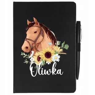 NOTES A5 + DŁUGOPIS PERSONALIZOWANY ZESZYT - IMIĘ - Zeszyty szkolne - miniaturka - grafika 1