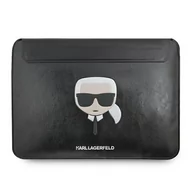 Torby na laptopy - Head Karl Lagerfeld Karl Lagerfeld Sleeve KLCS16KHBK 16" czarny/black Ikonik Karl s KF000903-0 - miniaturka - grafika 1