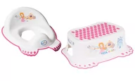 Nocniki - Tega Baby Nakładka Sedes Księżniczka Biel LP-002-103 - miniaturka - grafika 1