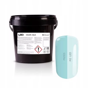 Silcare, Żel High Light LED Blue, 1000g - Utwardzacze do paznokci - miniaturka - grafika 1