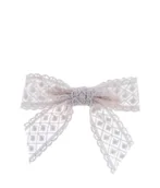 Ozdoby do włosów - Solida Patentspange mit rosa Schleife Klamry do włosów 1 szt. - miniaturka - grafika 1