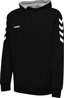 Bluzy męskie - Hummel Hmlgo męska bluza z kapturem czarny czarny 3XL 203508-2001 - grafika 1
