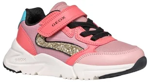 Geox J Loftus Girl A, Kapcie, 35 EU, Różowy, 35 EU - Kapcie damskie - miniaturka - grafika 1