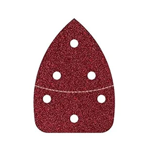 Wolfcraft Nakładka ścierna samoprzyczepna korund 98 x 139 mm gr.40 (6szt.) 3136000 - Materiały ścierne - miniaturka - grafika 1