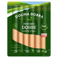 Kiełbasa i wędliny - Dolina Dobra Parówki dobre polskie mięso 225 g - miniaturka - grafika 1