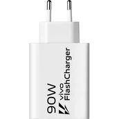 Ładowarki do telefonów - Ładowarka sieciowa VIVO FlashCharger 90W Biały - miniaturka - grafika 1