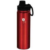 Shakery i bidony sportowe - Berlingerhaus butelka sportowa ze stali nierdzewnej 18/10 Burgundy Metallic Line 0,72 l - miniaturka - grafika 1