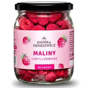 MALINY LIOFILIZOWANE 40g - Miód - miniaturka - grafika 1