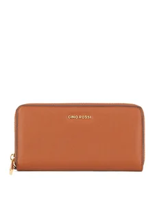 Gino Rossi Portfel QYL0020 Brązowy - Portfele - miniaturka - grafika 1
