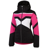Kurtki i kamizelki sportowe damskie - Damska kurtka narciarska Dare 2b Rocker Jacket Rozmiar: XXL / Kolor: różowy - miniaturka - grafika 1