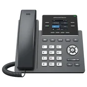 Telefonia VoIP - Grandstream Networks GRP2612G telefon VoIP Czarny 4 linii LCD - miniaturka - grafika 1