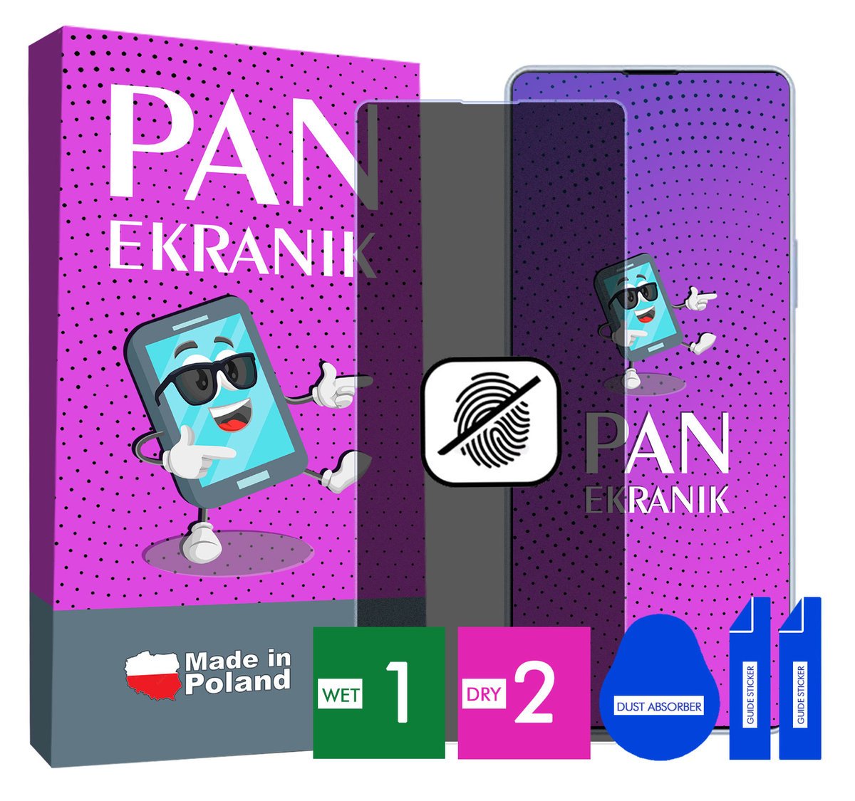 FOLIA 5D PRYWATYZUJĄCA MATOWA DO SONY XPERIA 10 V CAŁY EKRAN ORYGINALNA