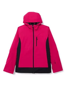 4F Damska kurtka narciarska Kudn002 Jeans, Hot Pink, XL, różowy (Hot Pink) - Kurtki damskie - miniaturka - grafika 1