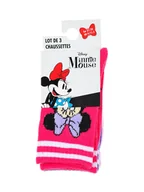 Skarpetki damskie - Disney Minnie Mouse Skarpety "Minnie" w kolorze różowo-białym - miniaturka - grafika 1