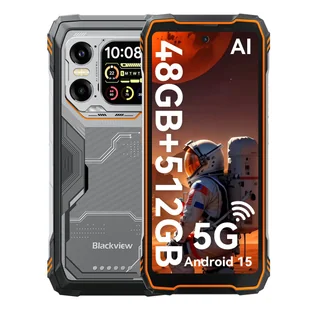 Blackview XPLORE 1 16GB/512GB Pomarańczowy - Telefony komórkowe - miniaturka - grafika 1