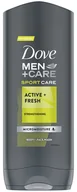 Żele pod prysznic dla mężczyzn - Dove Dove Men + Care żel pod prysznic do mycia ciała i twarzy Active Fresh 400ml - miniaturka - grafika 1