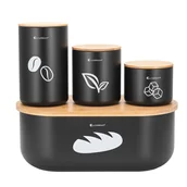 Chlebaki - CHLEBAK NA PIECZYWO Z ZESTAWEM POJEMNIKÓW E-6060 - miniaturka - grafika 1