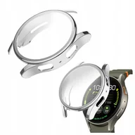 Akcesoria do smartwatchy - ETUI OCHRONNE 2w1 do Samsung Galaxy Watch 7 44mm obudowa do zegarka case srebrne - miniaturka - grafika 1