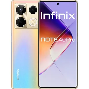 Infinix Note 40 Pro 12/256GB Złoty - Telefony komórkowe - miniaturka - grafika 1