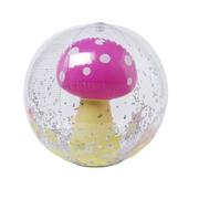 Piłki dla dzieci - Sunnylife - Dmuchana Piłka Plażowa 3D - Mima The Fairy, Lemon Lilac - miniaturka - grafika 1