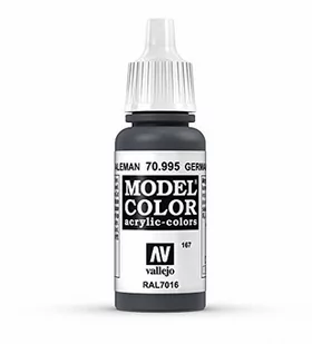 Vallejo Model Color German Grey 17ml 70.995 - Akcesoria do gier planszowych - miniaturka - grafika 2