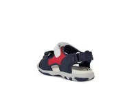 Moda i Uroda OUTLET - Geox Sandały chłopięce B Flaffee Boy, granatowy czerwony, 20 EU - miniaturka - grafika 1