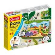 Układanki dla dzieci - Puzzle Dżungla Sawanna 33 Elementy 3+ Quercetti - miniaturka - grafika 1
