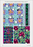 Plakaty - Floral colorful background, vintage art deco & art nouveau background, plate no. 19 from Floréal, E. A. Séguy -  plakat Wymiar do wyboru: 30x40 cm - miniaturka - grafika 1