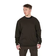 Bluzy sportowe damskie - Bluza Wędkarska Crewneck Fox Lw Khaki Pullover - miniaturka - grafika 1