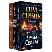 Kryminały - Amber Pakiet. Zemsta cesarza / Nożownik / Gangster Clive Cussler - miniaturka - grafika 1