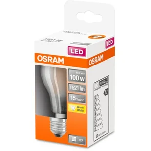 Osram Żarówka LED STAR CL A GL FR 100 NON-DIM 11W 827 E27 LED STAR CL A GL FR 100 NON-DIM 10W - Żarówki LED - miniaturka - grafika 1