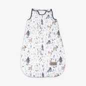 Śpiworki dla dzieci - ALBERO MIO Śpiworek do spania Skandynawski las F002 - miniaturka - grafika 1