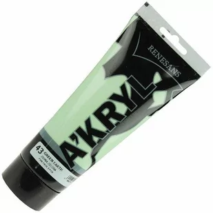 Farba Akrylowa Renesans 43 Ziemia Zielona 200 Ml - Farby i media malarskie - miniaturka - grafika 1