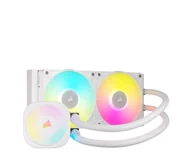 Chłodzenie wodne - Corsair iCUE LINK TITAN 240 RX RGB White 2x120mm - miniaturka - grafika 1