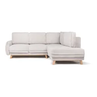 Narożniki - Beżowy sztruksowy rozkładany narożnik (prawostronny) Tori – Bonami Selection - miniaturka - grafika 1