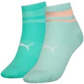 Skarpetki damskie - Puma, Skarpety damskie, Short Sock Structure 2 pary  907621 02, rozmiar 39/42 - miniaturka - grafika 1