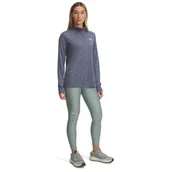 Legginsy - Damskie legginsy treningowe Under Armour Tech Hi Ankle Leg - zielone - miniaturka - grafika 1