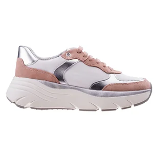 Damskie Sneakersy GEOX D DIAMANTA D35UFA-08522-C1Z8Z – Biały - Sneakersy damskie - miniaturka - grafika 1