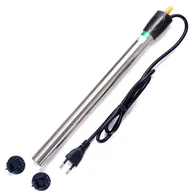 Akwaria i zestawy akwarystyczne - Lansenfish Steel Heater 100W - Stalowa Grzałka Z Termostatem Do Akwarium 70L - 150L - miniaturka - grafika 1