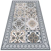 Dywany - Dywan winylowy do domu Kafelki i warkocz 120x180 cm - miniaturka - grafika 1